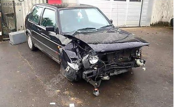 VW GOLF 2 KESME TAVAN ARKA ÇAMURLUK PODYE MOTOR ŞANZIMAN
