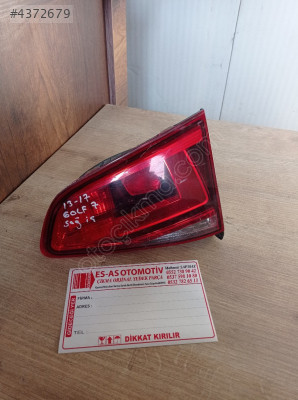 VOLKSWAGEN GOLF 7 SAĞ İÇ STOP ÇIKMA ORJİNAL 2013-2017