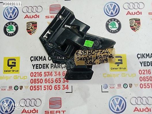 SKODA KAMİQ 2019- SAĞ ÖN TAMPON BEAKETİ OEM 658807724