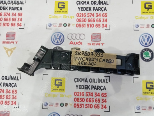 VOLKSWAGEN CADDY 2020-2024 SOL ARKA TAMPON BEAKETİ OEM 2k7807393