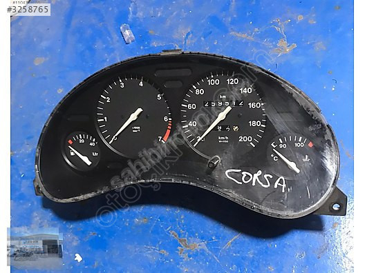 OTO CEMDEN ÇIKMA OPEL CORSA B GÖSTERGE