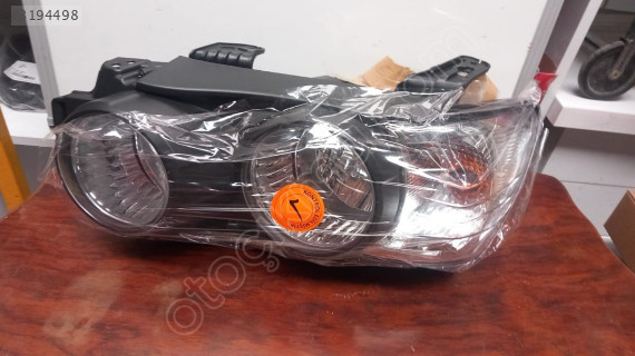 Chevrolet aveo 2012 sonrası sol far kromsuz