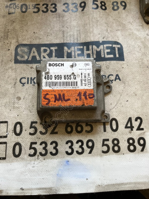 ÇIKMA AUDİ A6 4B0 959 655G 4B0959655G AIRBAG BEYNİ