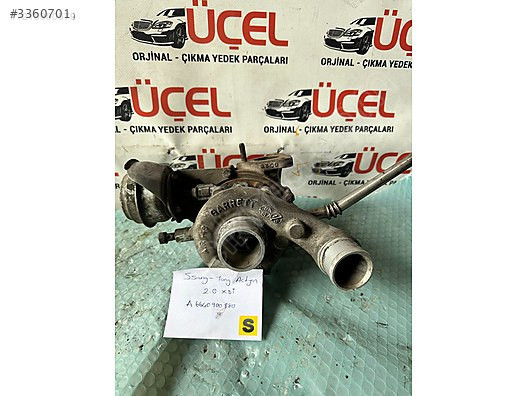 Ssang-Yong Actyon 2.0 Xdi a6640900880 TURBO -ÜÇEL OTO