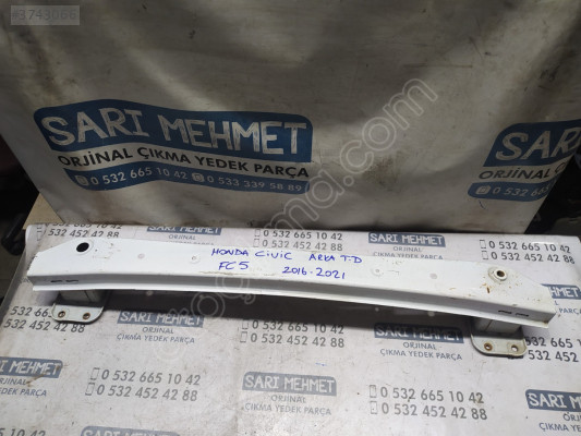 ÇIKMA HONDA CİVİC FC5 ARKA TAMPON DEMİRİ 2016-2021 TD-06