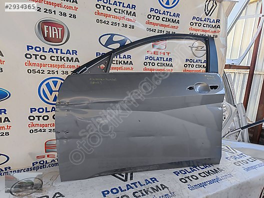 Hyundai Elantra 2020-2023 ön sol kapı orijinal füme göçükhasarlı