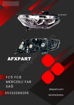 FC5 Civic Far Mercekli Ledsiz Sağ 2016-2021  33100-TET-H01-T