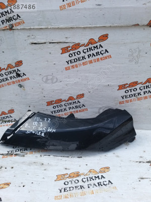 AUDİ Q3 ÖN TAMPON SAĞ KÖŞE SPOİLER ÇIKMA ORJİNAL 2018-2022