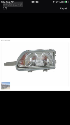 Renault 9 yeni kasa sol far