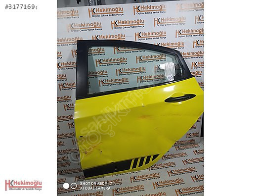 HYUNDAİ ACCENT BLUE SOL ARKA KAPI HASARLI TAKSİ KAPLAMALI 2011-S