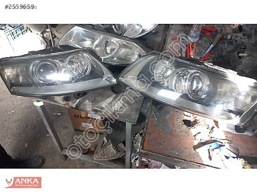 Audi a6 2005-2010 takım zanon far çıkma
