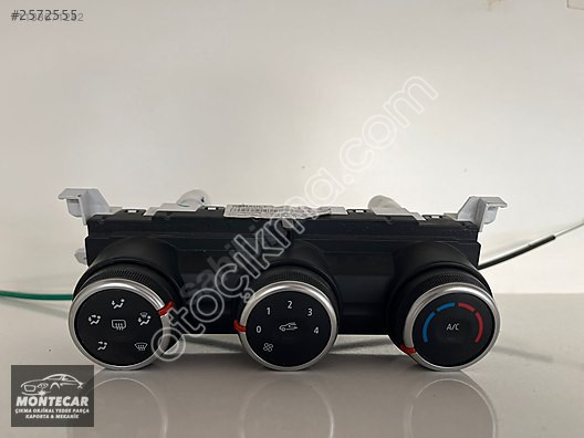 RENAULT CLİO 5 KLİMA KONTROL PANELİ HATASIZ MONTECAR 2750043