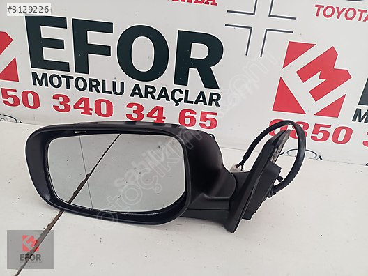 TOYOTA AVENSİS SIFIR SOL AYNA ELKTRK KATLAMALI SİNYALLİ 03-08