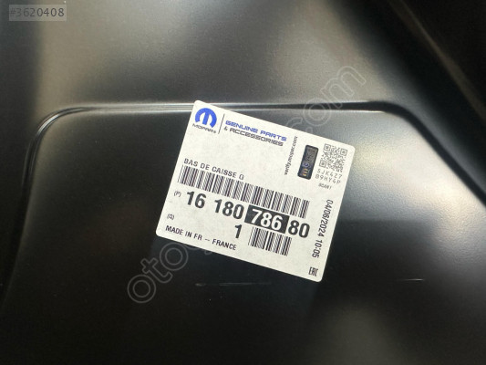 Citroen C3 Marşbiyel Dış Sacı Sol