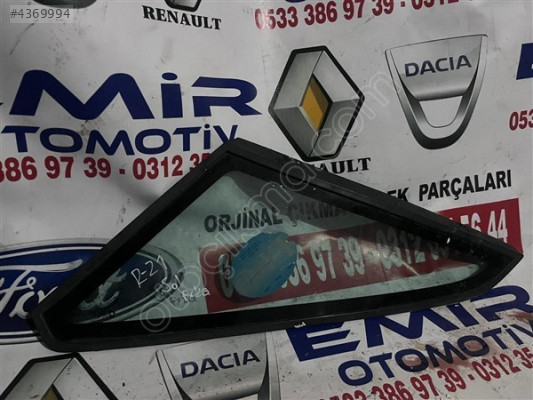 Renault R21 Sol arka kelebek camı
