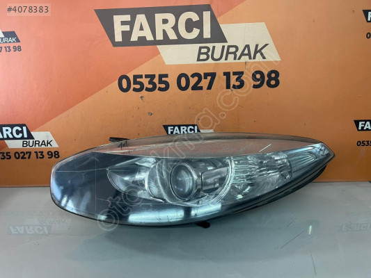FLUENCE MERCEKLİ HALOJEN SİYAH ZEMİN SOL FAR ORJİNAL