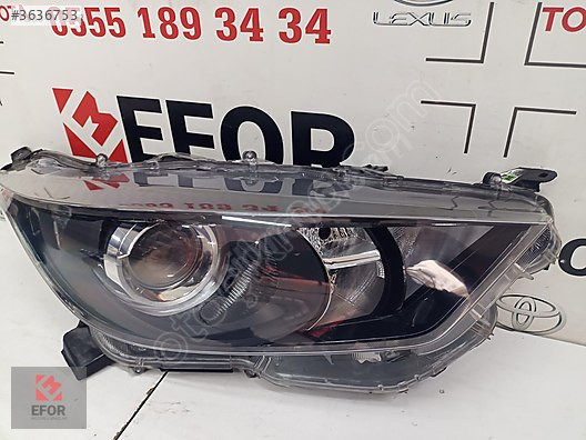 TOYOTA YARİS SAĞ FAR ORJİNAL ÇIKMA YEDEK PARÇA 20-23