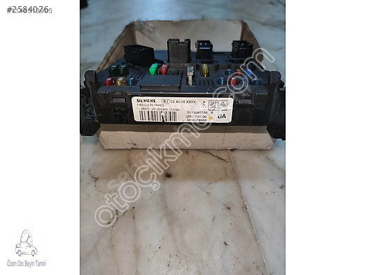 Citroen Xsara BSI Beyni BSI G01-00 BA Sigorta Kutusu 9650378