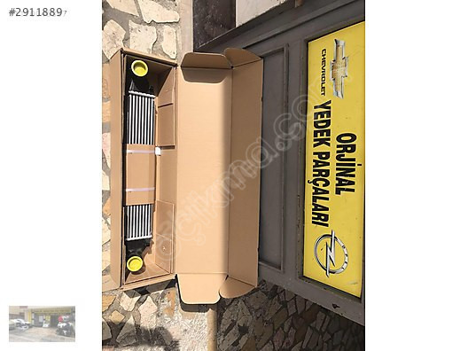 Opel astra k dizel intercooler radyatörü turbo radyatörü