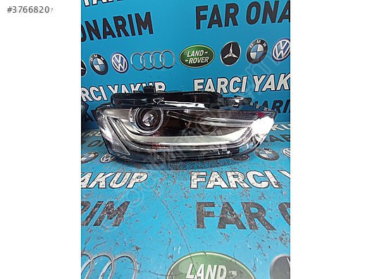 AUDİ A4 SAĞ ÖN FAR ÇIKMA ORİJİNAL TEMİZ