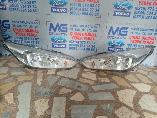 FORD FOCUS 3,5 SAĞ ORJİNAL ÇIKMA FAR BEYAZ ZEMİN 2015/18