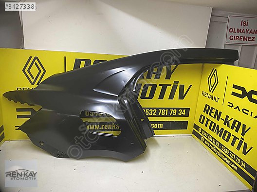 765955222R RENAULT MEGANE 4 SAĞ ARKA ÇAMURLUK ORJ RENKAY OTO