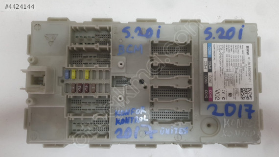 bmw 5.20i g30 2017 bcm beyni/fem modülü (son fiyat)