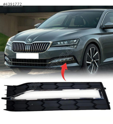 3V0853665B SUPERB 2020 SİS KAPAGI SİSLİ KROMU ÜZERİNDE SOL