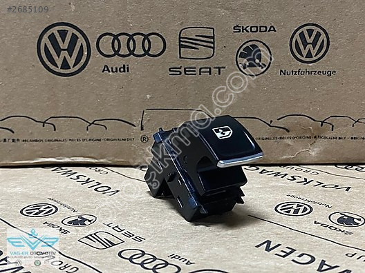 KAROQ 2018-2022 CAM AÇMA DÜĞMESİ TUŞU KROM 5G0959855C