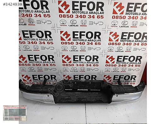 TOYOTA HİLUX ARKA TAMPON SÖKME ORJİNAL YEDEK PARÇA 16-24