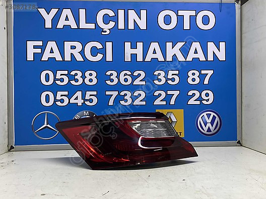 Renault Megane sol dış stop orijinal çıkma