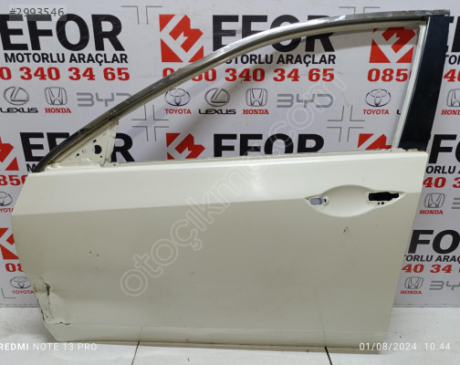 HONDA ACCORD ORJİNAL ÇIKMA SOL ÖN KAPI 09-12