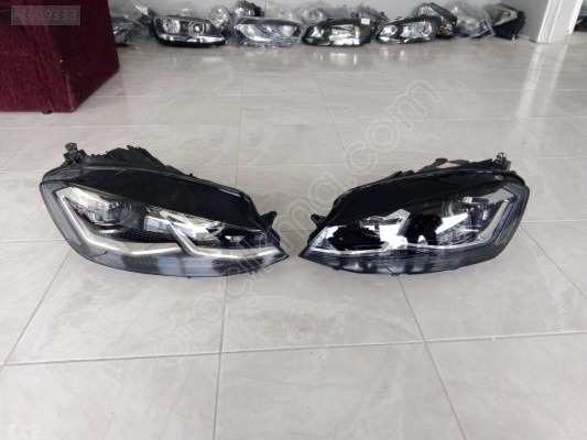 Volkswagen Golf 7.5 Model Sağ/Sol Ön Far Çıkma Parçaları