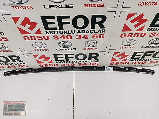 TOYOTA COROLLA SIFIR ARKA TAMPON DEMİRİ 93-98
