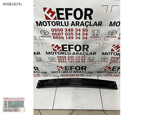 TOYOTA YARİS TAMPON DEMİRİ ÇIKMA ORJİNAL YEDEK PARÇA 20-23