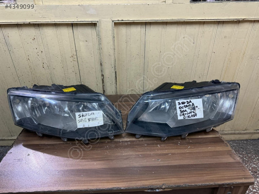 SKODA OCTAVİA SAĞ FAR , SKODA OCTAVİA SOL FAR ORJİNAL ÇIKMA