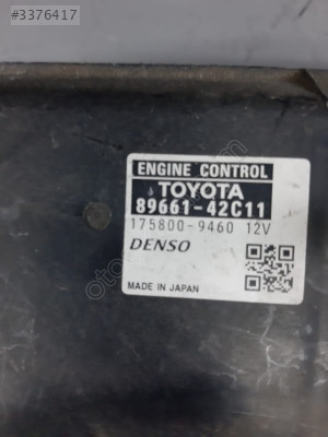 89661-42C11 TOYOTA RAV4 MOTOR BEYNİ