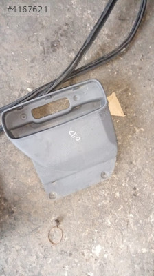 Renault Clio 2 koltukalt plastik