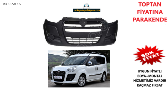 FİAT DOBLO 3 2009 ÖN TAMPON SİSSİZ SIFIR KAMPANYA