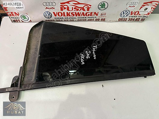 VOLKSWAGEN TİGUAN ÇIKMA SAG ARKA KAPI KELEBEK CAMI 2016-2020