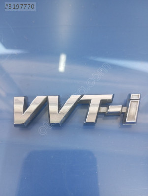 TOYOTA VVT-İ YAZISI ORJİNAL