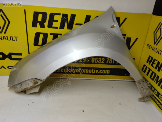 260925690R DACİA DUSTER SOL ÖN ÇAMURLUK ORJ ÇIKMA RENKAY KOCAELİ