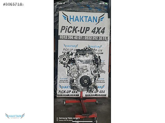 Haktan Pick Up Mitsubishi L 200 cıkma motor euro 6
