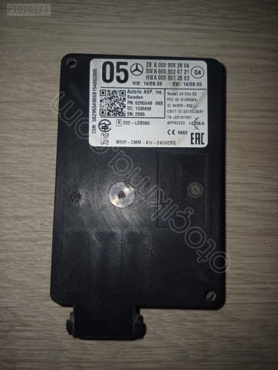 MERCEDES W117 W156 W166 W172 W176 W205 W207 W212 W218 Radar Beyni