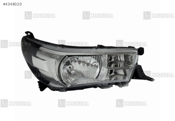 81110-0K690 TOYOTA HİLUX SAĞ FAR LEDSİZ 16-21