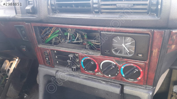 Bmw e34 kasa 5.20 klimali panel yedek parça