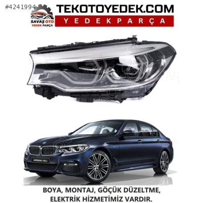 BMW G30 ÖN FAR SAĞ SOL 2017 2018 2019 2020  KAMPANYA