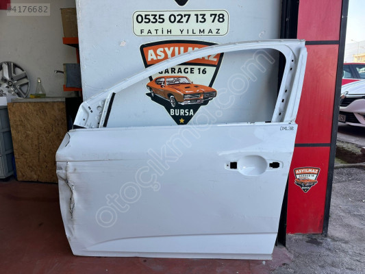 MEGANE 4 SOL ÖN KAPI ORJİNAL BEYAZ