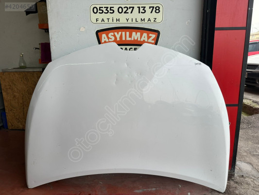 CLİO 4 MOTOR KAPUTU ORJİNAL BEYAZ 2017