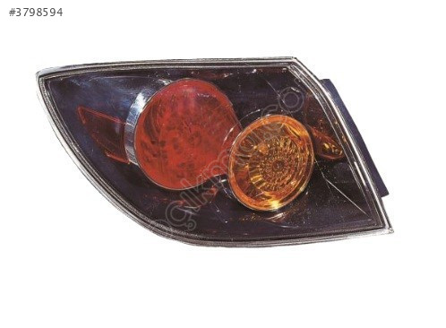STOP LAMBASI SAĞ DIŞ ŞEFFAF MAZDA 3 HB. 03-05